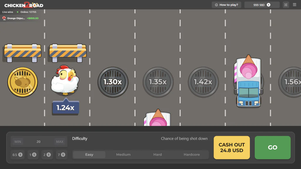 gokspel Chicken Road 2